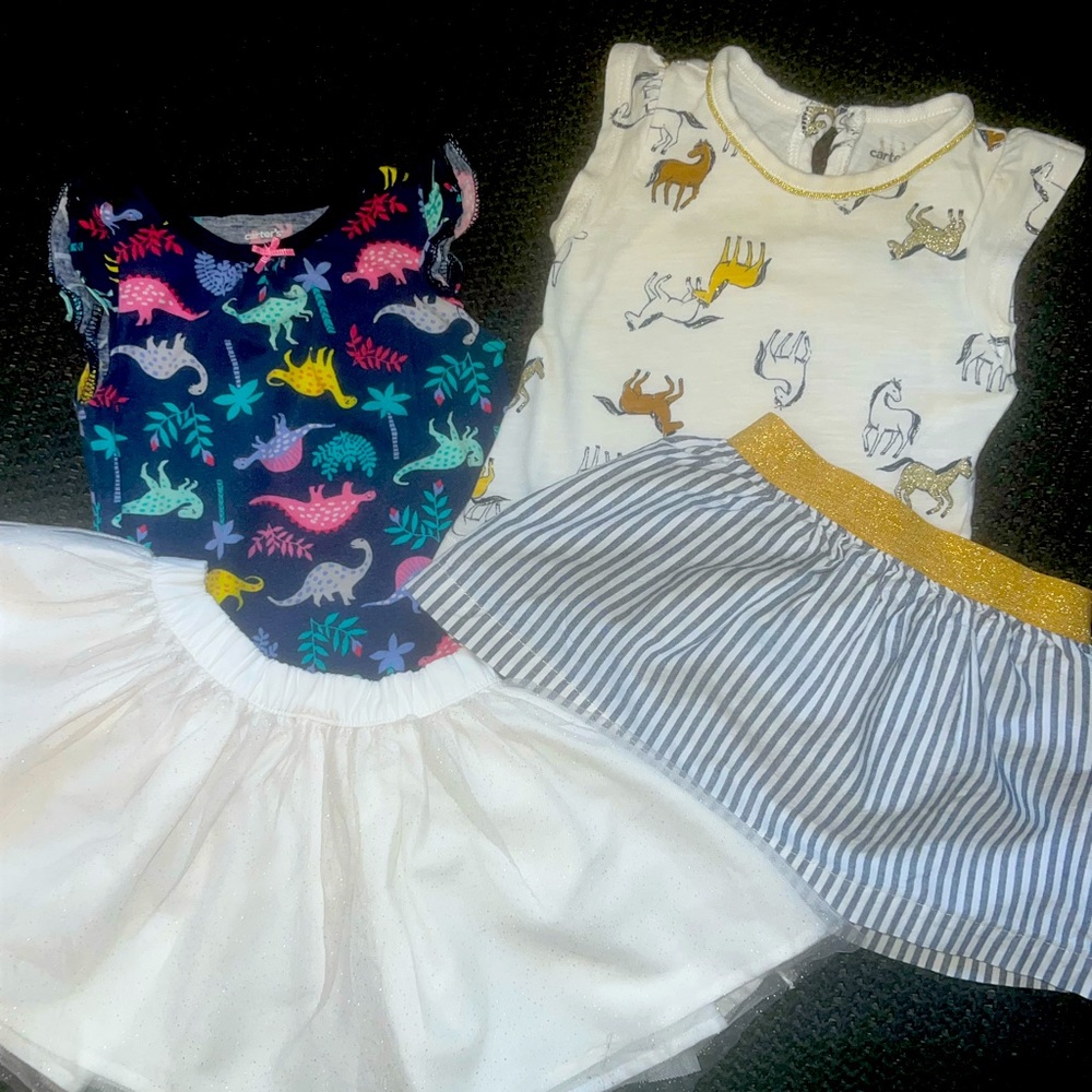 12 MONTH BABY CLOTHES BUNDLE